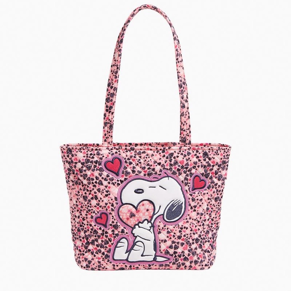 Vera Bradley Small Tote in Love You Snoopy